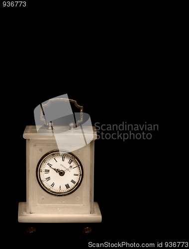 Image of Old table clock 