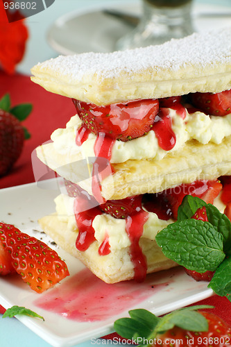 Image of Strawberry Mille Feuille