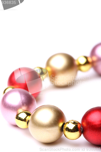 Image of Christmas beads