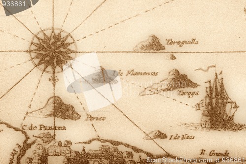 Image of Ancient map (fragment)