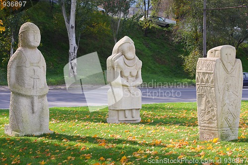 Image of Stone soldiers