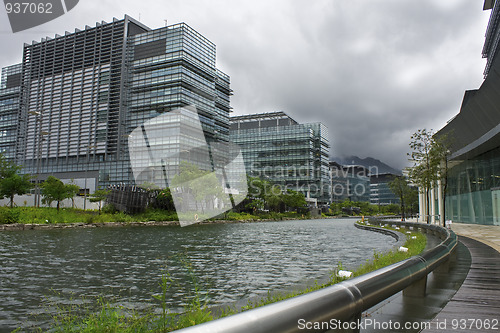 Image of hong kong modern building at daytime