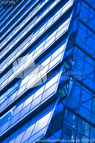 Image of new modern building skyscrapers of business center 