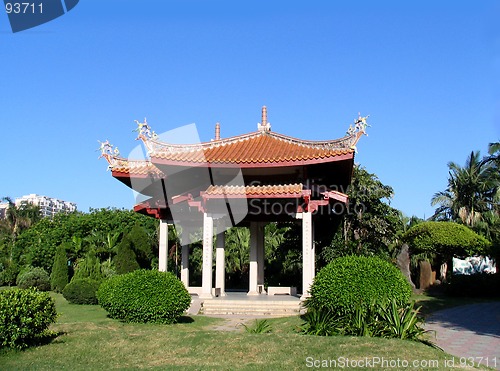 Image of Pagoda under the sky