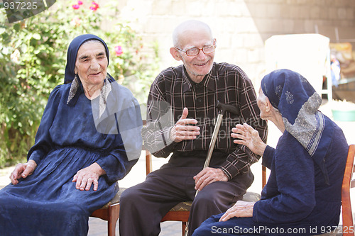 Image of Seniors at talk