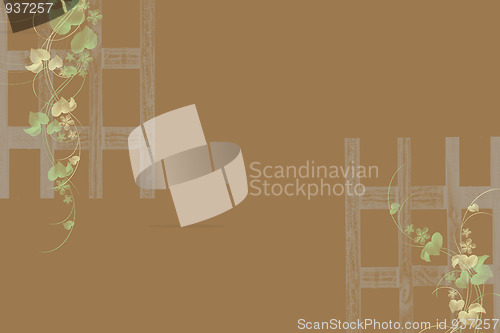 Image of abstract background of leaves 