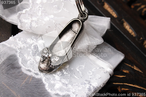 Image of Silver Flat Shoe