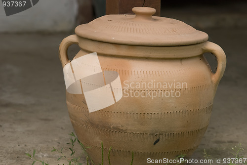 Image of decorated pitcher