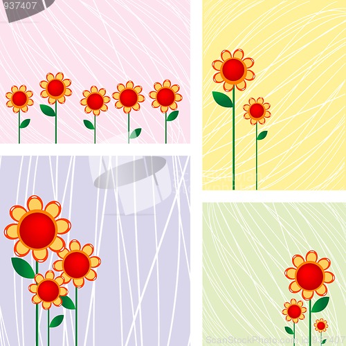 Image of Floral cards