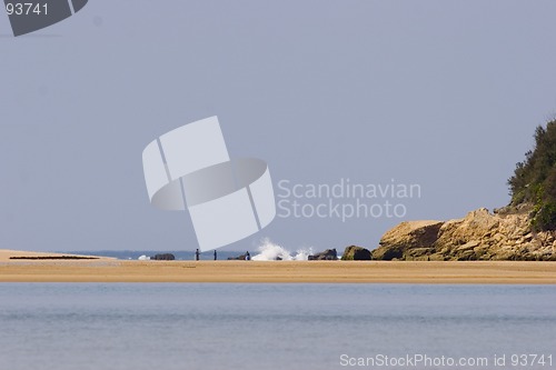 Image of Bilene river mouth Mozambique