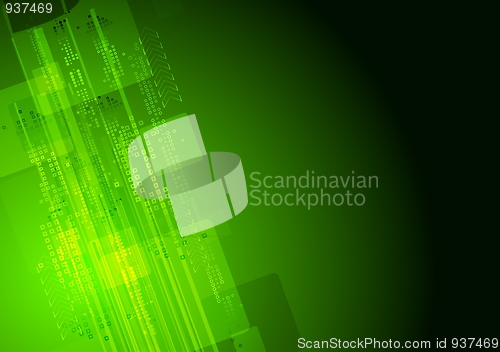 Image of Tech background - eps 10