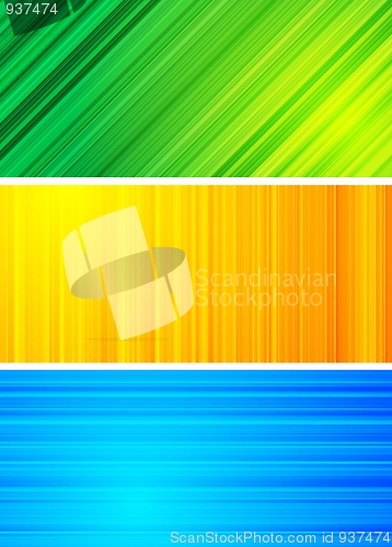 Image of Simple abstract banners (eps 10)