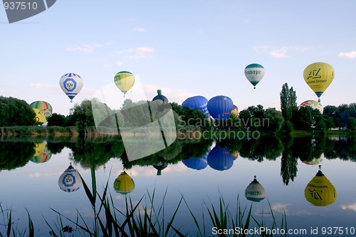 Image of Hot air balloons