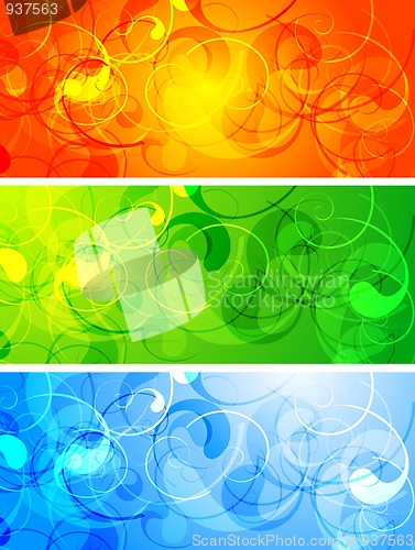 Image of Bright banners collection - eps 10