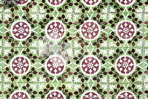 Image of Portuguese glazed tiles 026