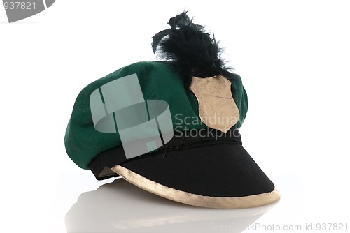 Image of Fake military green hat