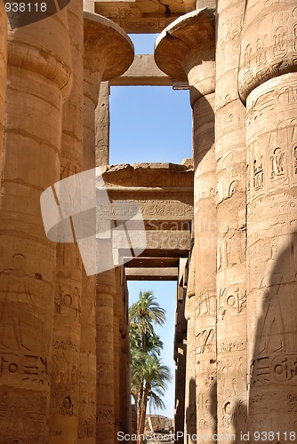 Image of The Karnak Temple in Egypt