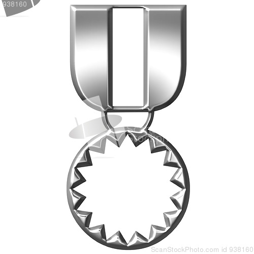 Image of 3D Silver Medal of Honour