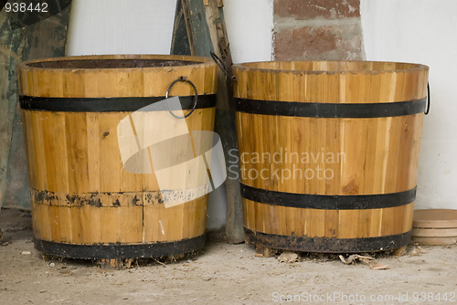Image of wooden drums