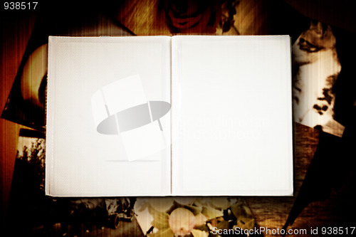 Image of Photo Album with copy space