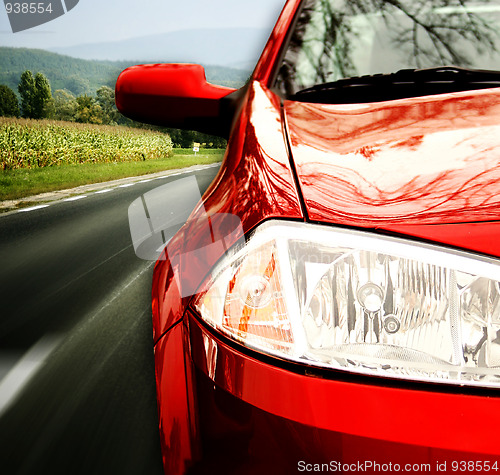 Image of Red car 