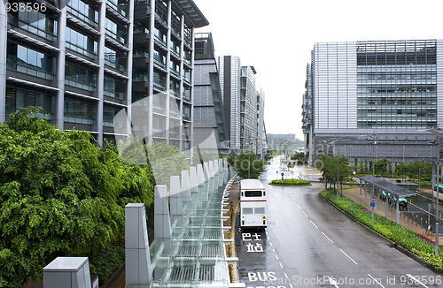 Image of hong kong modern building at daytime