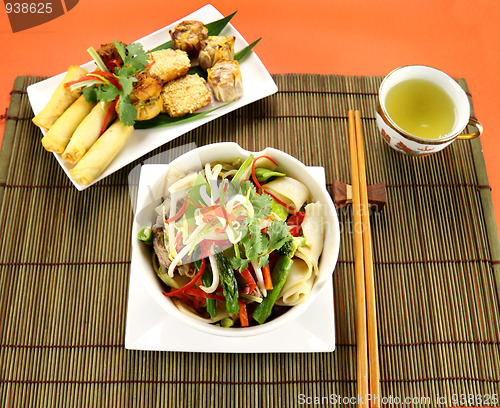 Image of Beef Stirfry And Dimsums