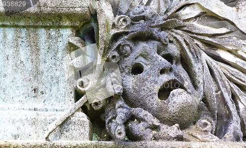 Image of stone face