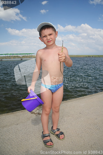 Image of Boy with pipefish