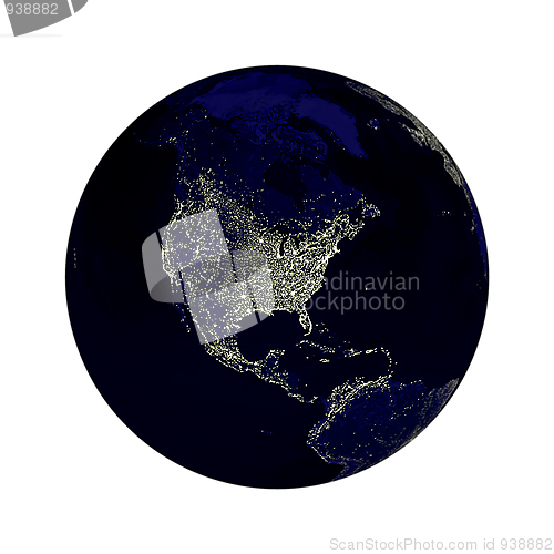 Image of Earth Globe Lights