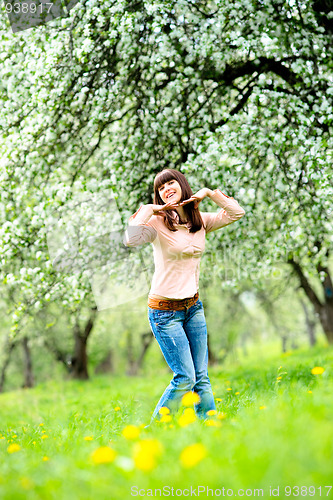 Image of Smiling woman