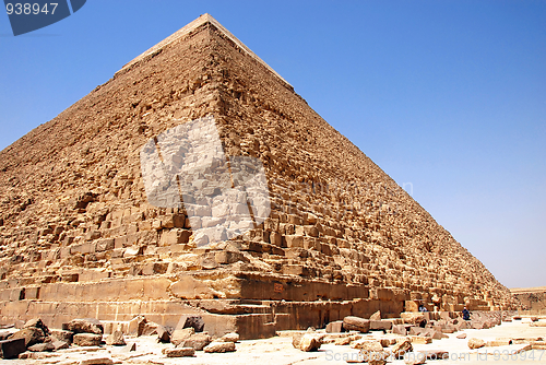 Image of Kefren Pyramid on Giza, Cairo