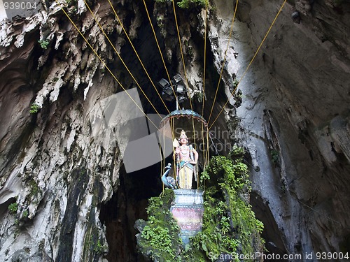 Image of Cathedral cave part of batu caves