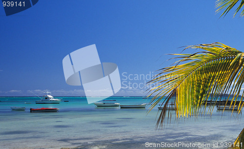 Image of Skyline blue lagoon at Bain Beauf beach