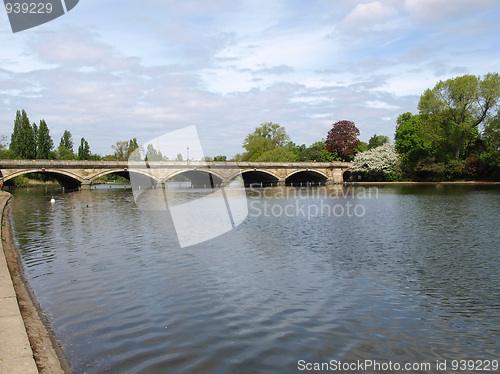 Image of Serpentine lake, London