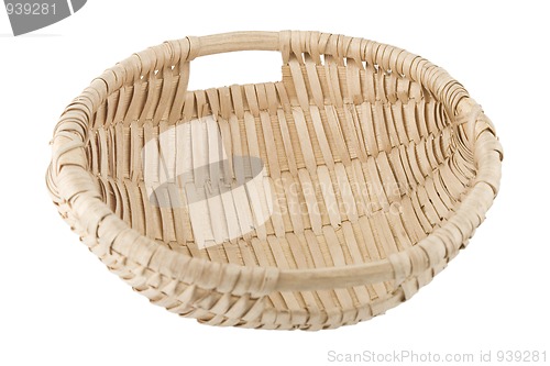 Image of hand made wicker basket