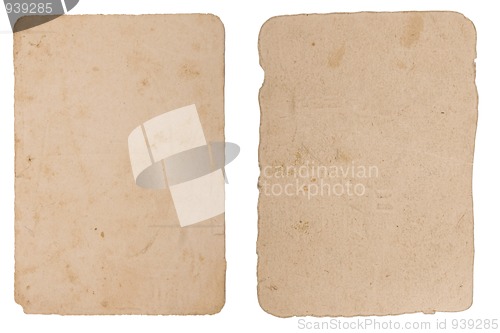 Image of texture of grunge, ancient paper with age marks