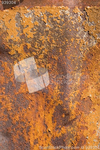 Image of rusty metal, showing rust textures