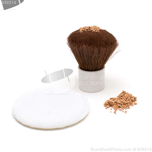 Image of Brush with powder