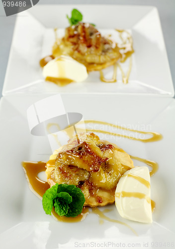 Image of Caramelized Banana Stack