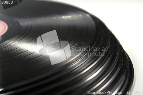 Image of Old vinyl plates