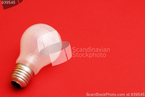 Image of Background with lit lightbulb