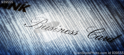 Image of Business Card.