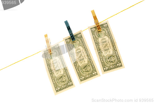 Image of Dollars on the wire