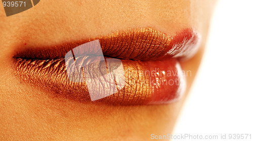 Image of bright lips