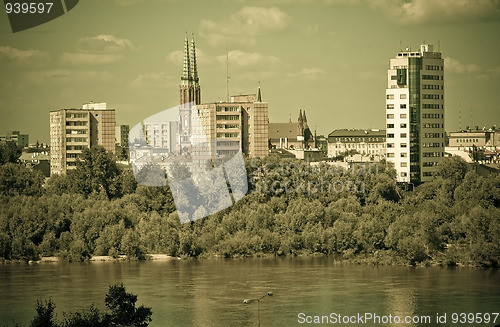 Image of Panorama of Warsaw.