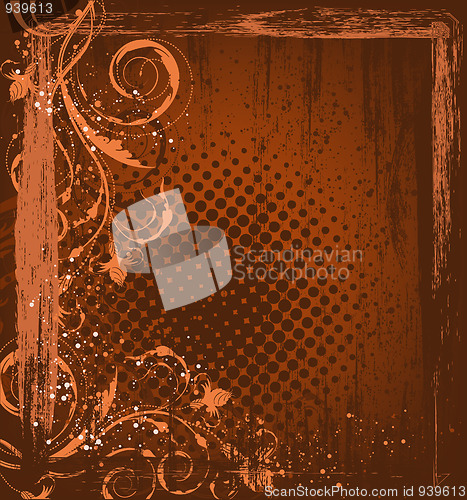 Image of Autumn grunge background