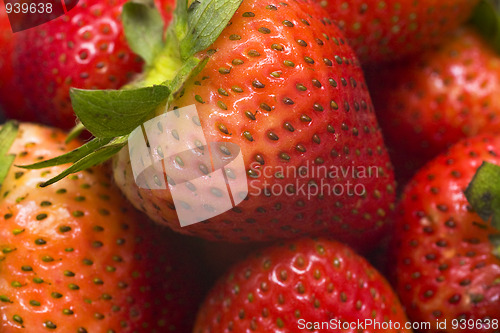 Image of strawberry background 