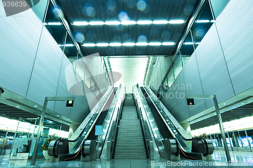 Image of Escalator and stair 