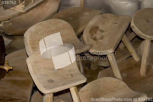 Image of wooden stool